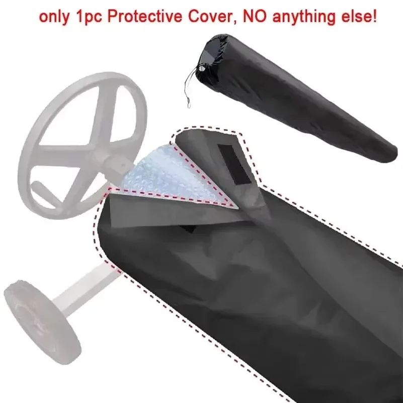 Swimming Pool Reel Protective Cover Outdoor Waterproof Dustproof Pool Solar Roller Reel Protective Cover Solar Blanket Pool Tool