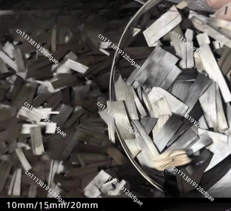 Flake Shape 10mm 15mm 20mm Chopped Carbon Fiber Short Cut Forging Pattern Car Repair Parts Material 500g