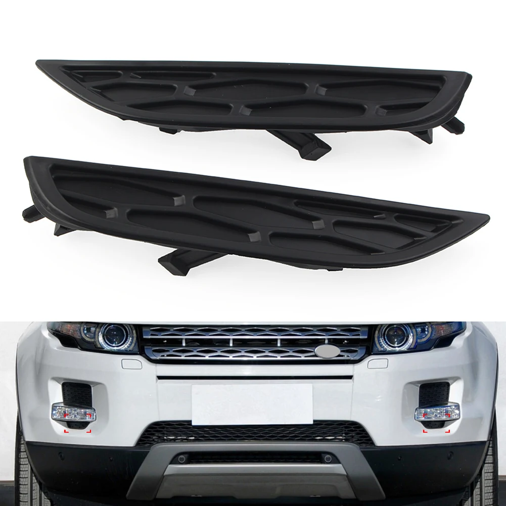 1Pair Car Front Lower Fog Lamp Bezel Left+Right For Land Rover Range Rover Evoque Pure Prestige 2012-2015 LR026546 LR026545