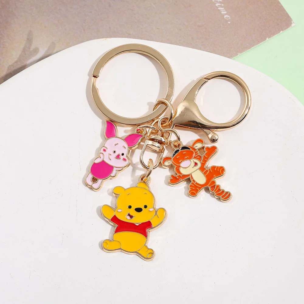 سلسلة مفاتيح ديزني ويني ذا بوه، ديكور سلسلة مفاتيح حقيبة بيجليت تيجر، هدية الحفلات، عيد الميلاد، هدية عيد الميلاد والعام الجديد. #4
