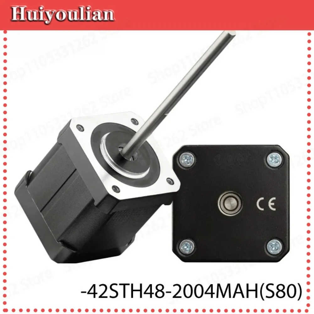 For High Temp Stepper Motor 4PCS 80mm D-Shaft 2.8A for Annex K3 3D Printer