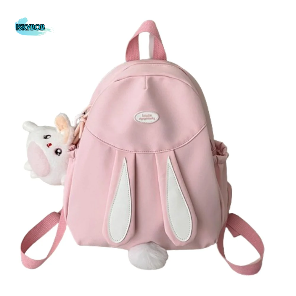 

Cute Waterproof Students Backpack Multi Pocket Ins Shoulder Bag Leisure Large Capacity School Bag Travel