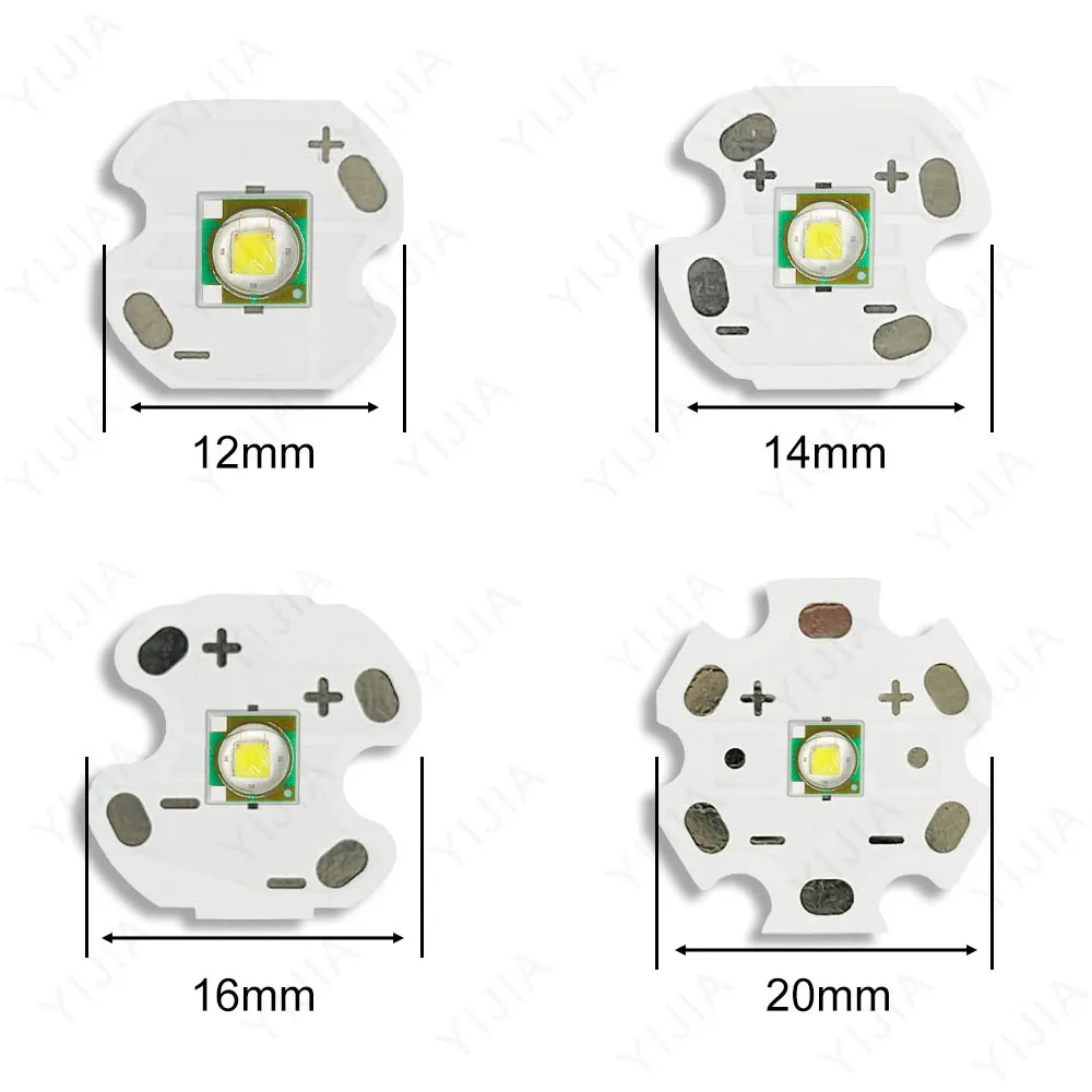 10pcs High Power 3W LED Chip XPE 3535 SMD LED Lamp Bead White Warm White Red Green Blue Yellow With LED PCB For DIY Flashlight
