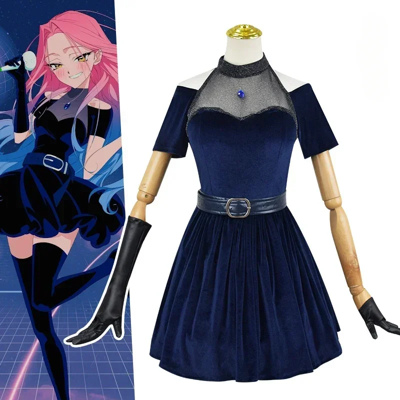 Anime Alien Stage Mizi Cosplay Costume Adult Women Dress Suit Halloween Uniform Party Outfit