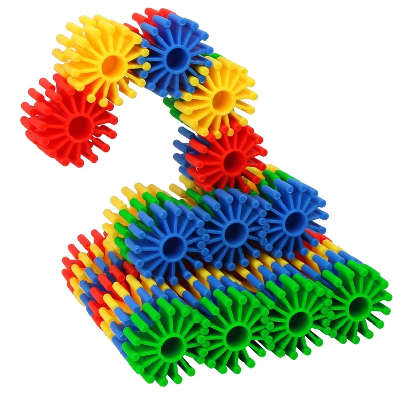 كتل تروس للأطفال من سن 3 إلى 7 سنوات ألعاب مكتبية لرياض الأطفال 350 جرام/الحزمة