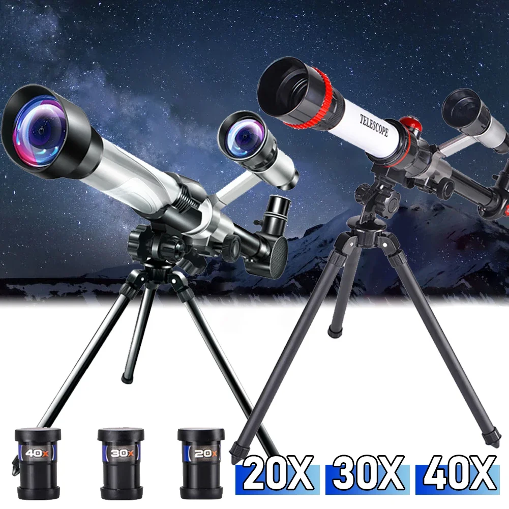 HD Telescope Professional Astronomical Telescope High Magnification Monocular Kids Science Experiment Binoculars Teaching