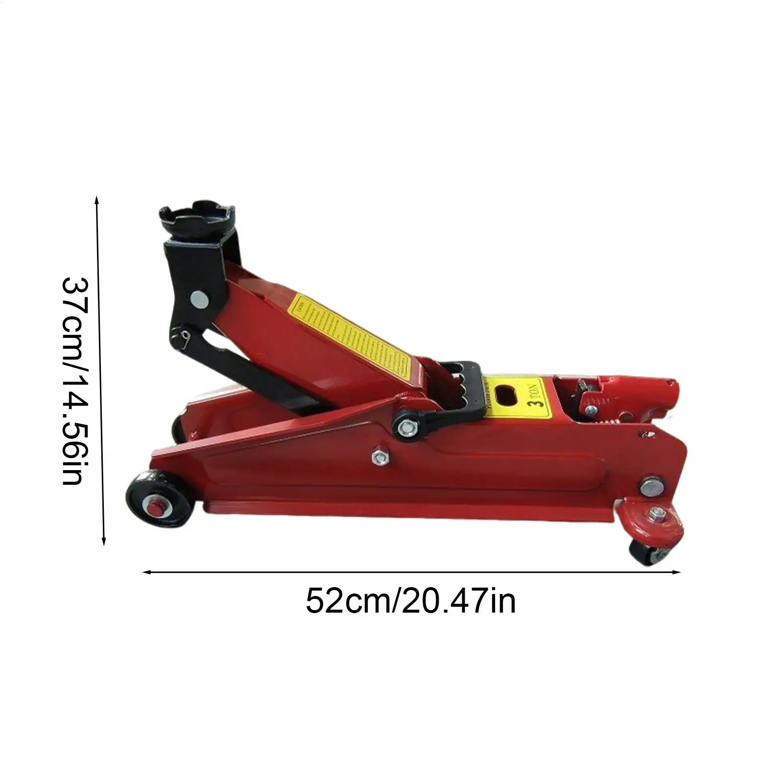 Gato hidráulico para carro, ferramentas de reparo de 3 toneladas para nivelar pneus de montagem de trailer, motor offroad, motocicleta, garagem, viagem