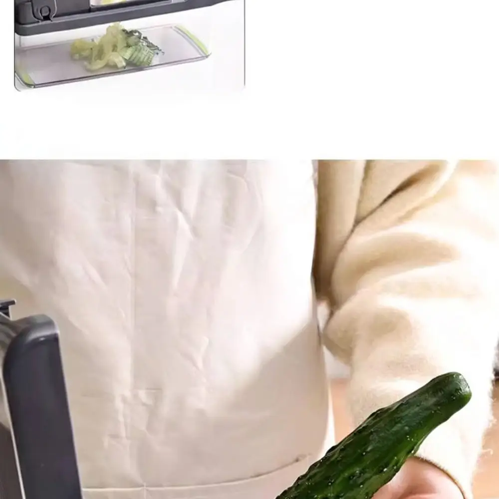 Manual Vegetable Slicer Chopper Multifunction Kitchen Tool Stainless Steel Blade Fruit Grater Shredder Food Processor
