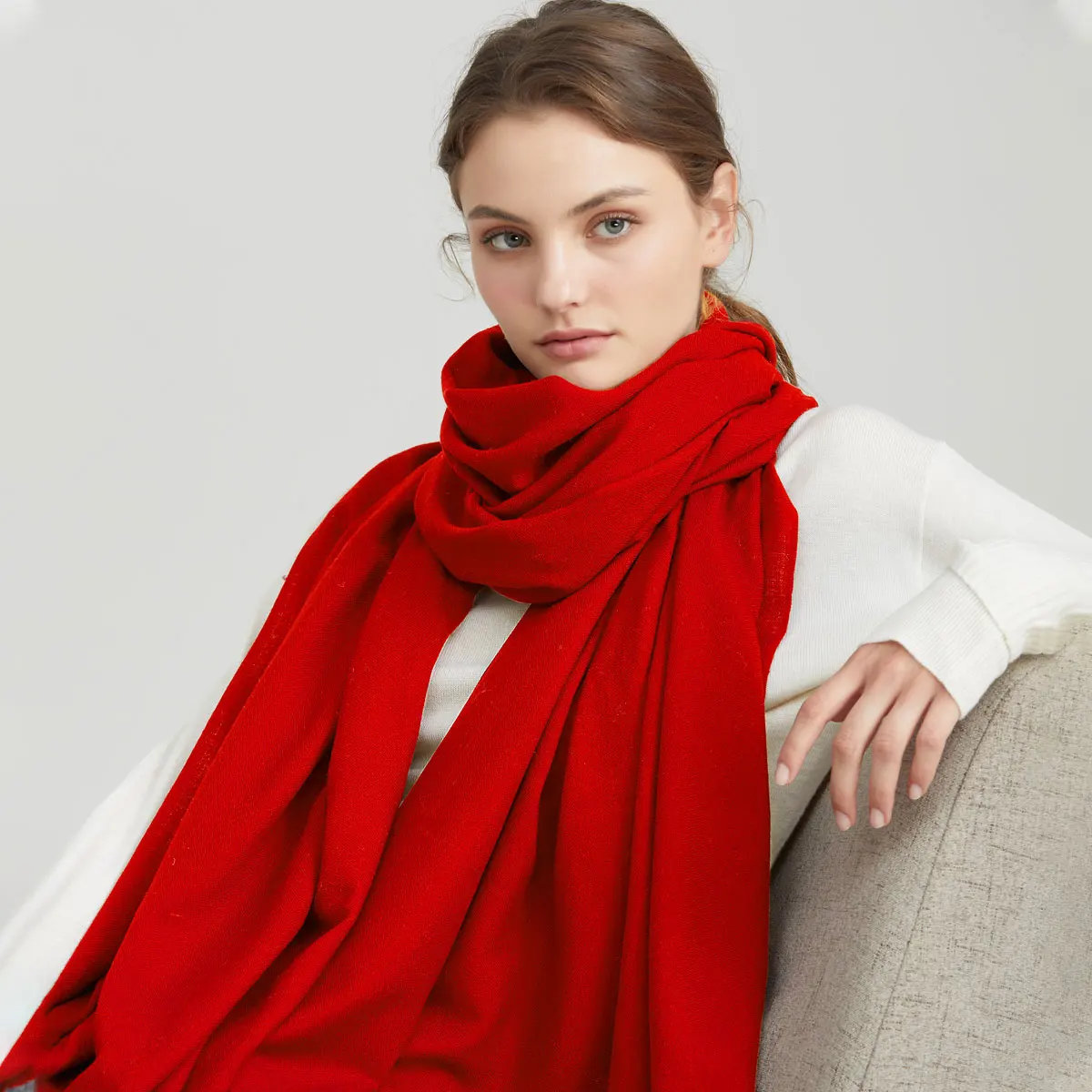 2022 Women Scarf Fashion  Luxury Brand  Winter  Women  Scarfs for Ladies Womens Coats Winter Scarves  Bufandas Invierno Mujer