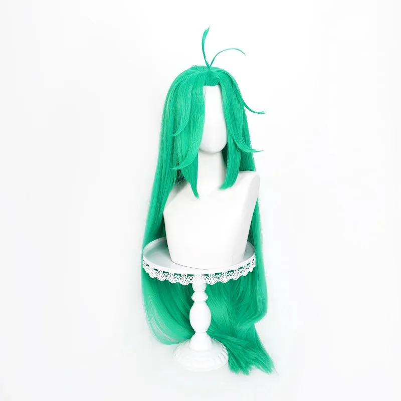 2025 22 anime para ser herói x sorte ciano cosplay peruca verde cabelo longo festa de halloween para mulheres meninas carnaval role play cos adereços