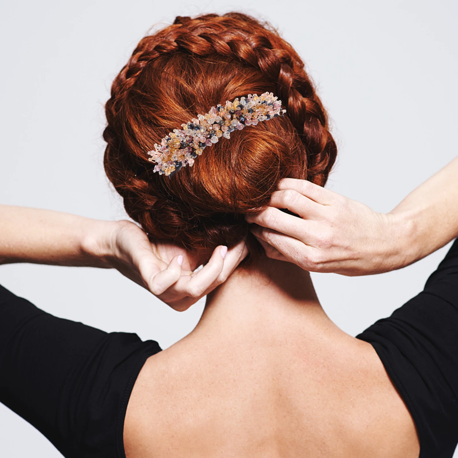 

3 шт., стразы для женщин, длинный инструмент для укладки, легкая булочка, женские аксессуары, формирователь волос, пончики, формирователь, булочка, аксессуары для волос