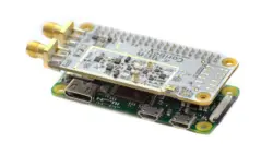 CaribouLite RPi HAT W pełni dwukanałowy SDR z odkrytymi źródłami SDR Raspberry Pi HAT z zakresem strojenia do 6 GHz