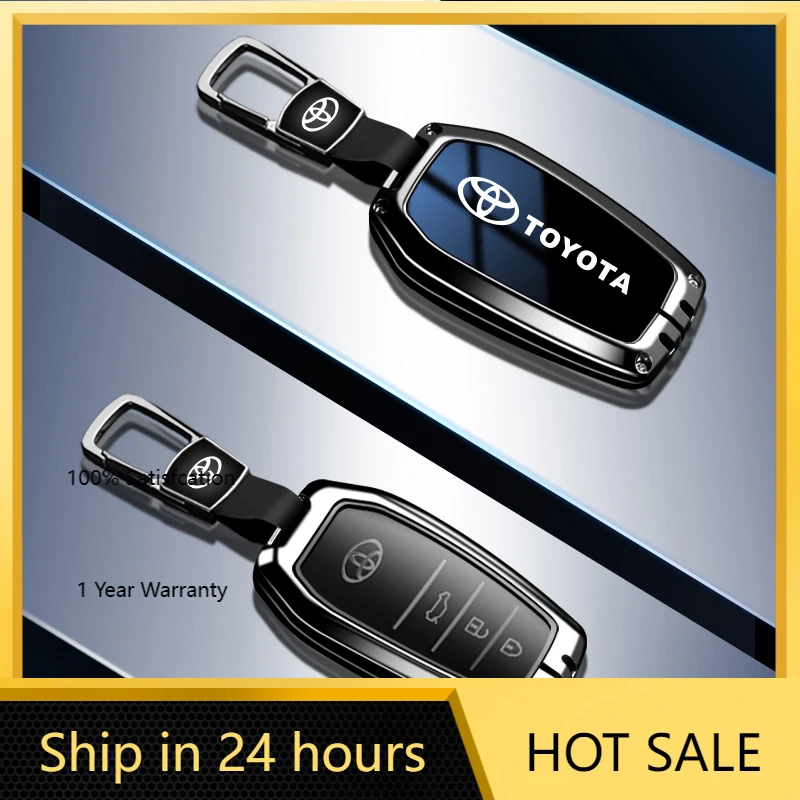 

2026 Горячие колпаки для Toyota Hub, чехол для автомобильных ключей из сплава, сумка для Toyota Land Cruiser 200 Prado Crown TLK 200 Yaris Cross Hilux Inno