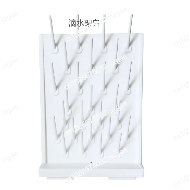 

Laboratory drip rack PP single and double-sided adjustable 27 rods