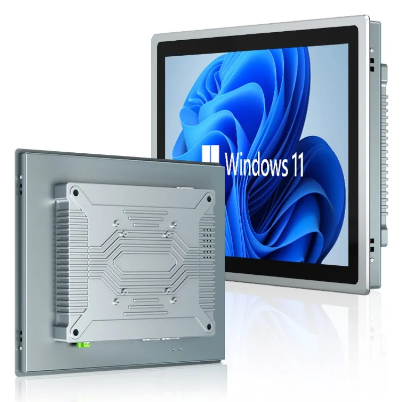 15 inch high cpu Panel Computer i7-13700cpu 6xLan 4XUSB3.0 2XUSB2.0 Industrial Panel PC with Touch Screen Monitor