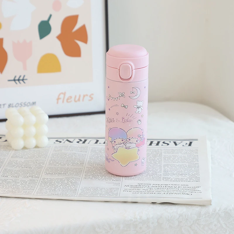 2023 Kawaii Sanrio Thermos Cup Pochacco My Melody Anime Cute Student Drink Water Outdoors Insulation Baby Toys For Girls