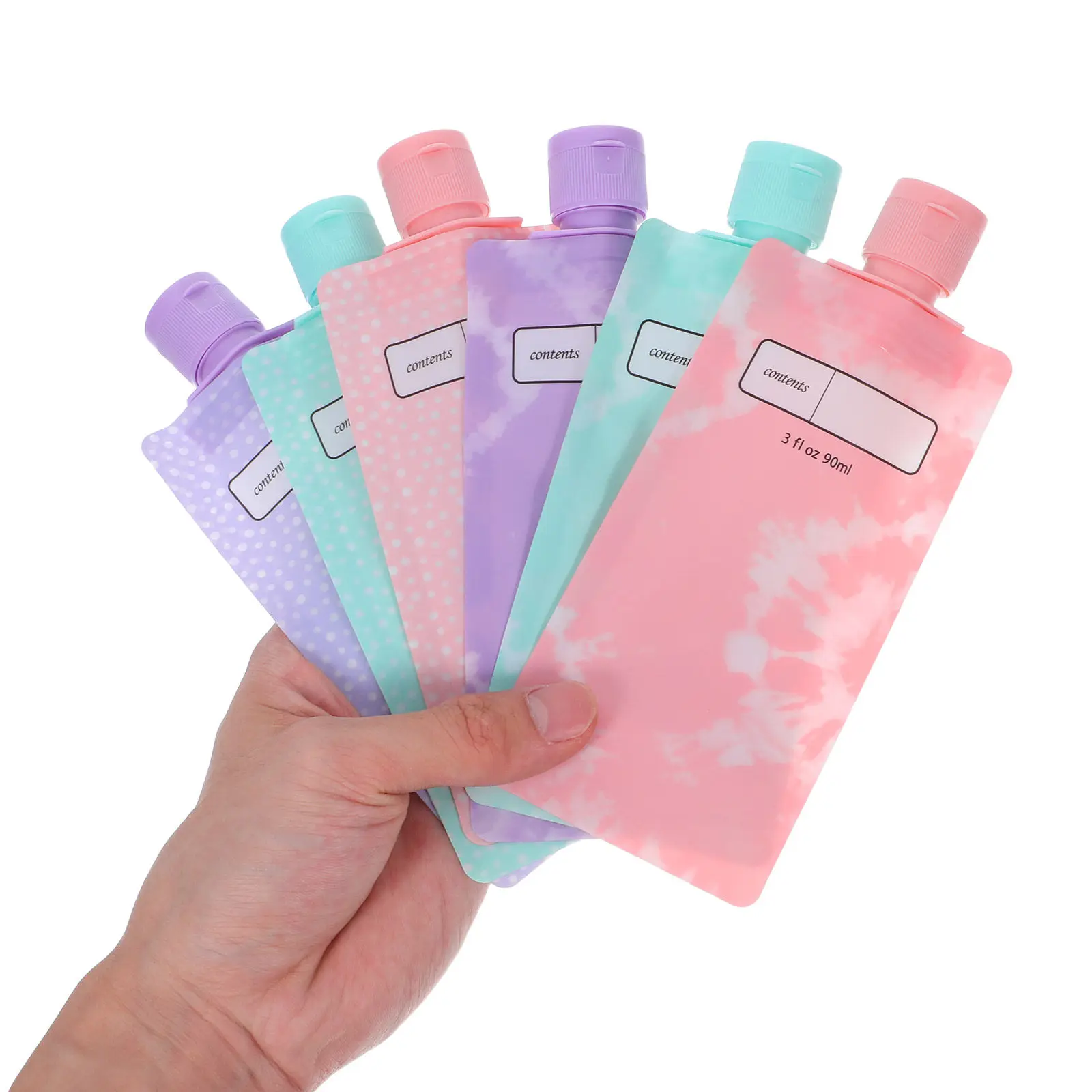 24-pecas-de-bolsas-portateis-para-viagem-90ml-transparentes-reutilizaveis-para-liquidos-recipientes-a-prova-de-vazamento-para-shampoo