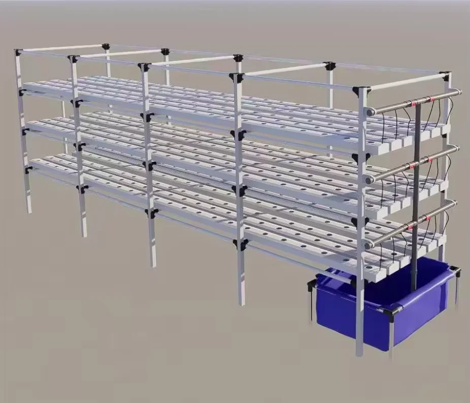 High Quality Hot Selling Commercial Hydroponics Vertical NFT PVC Pipe