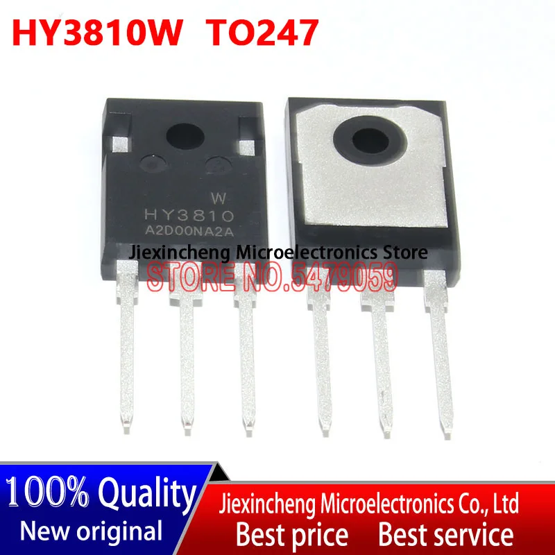 (10-50PCS/LOT) HY3810W HY3810NA2W HY3810 TO-247 100V/180A MOSFET New original