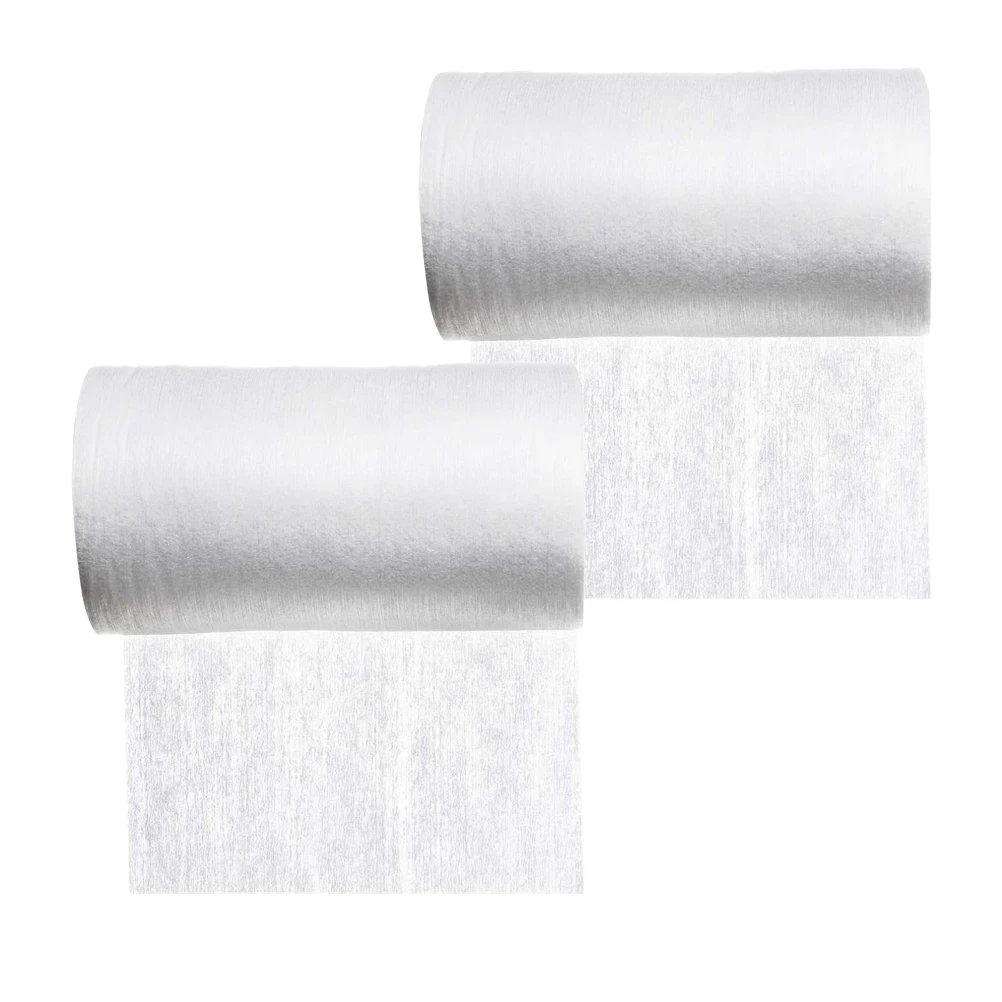 

2 Rolls Flushable Diaper Liners Biodegradable Disposable Baby Cloth Bamboo Fiber Easy Clean Diapers Safe Convenient Winter Warm