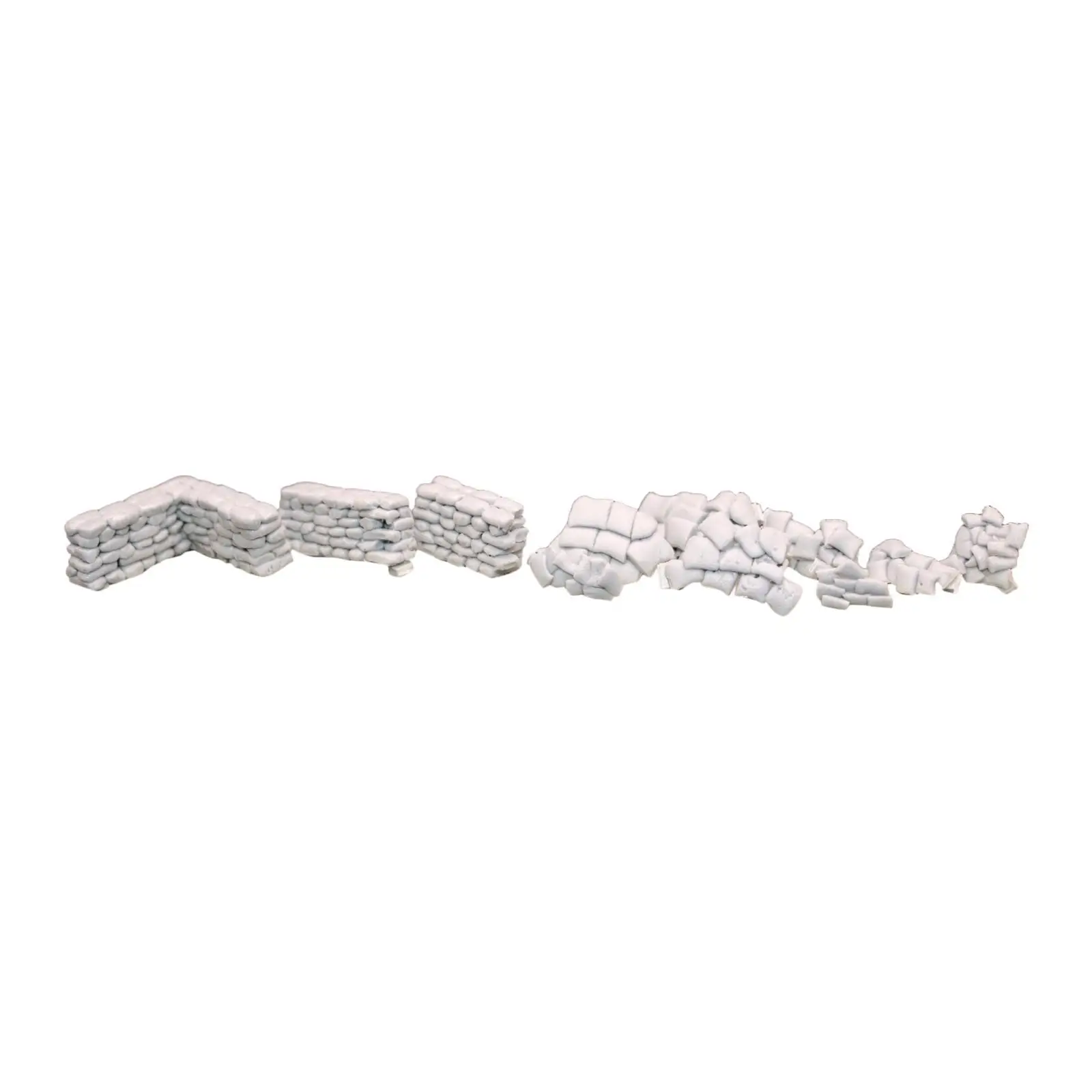

1:72 Sand Bag Set Trains Railway Model Ornaments Diorama Model Building Accs