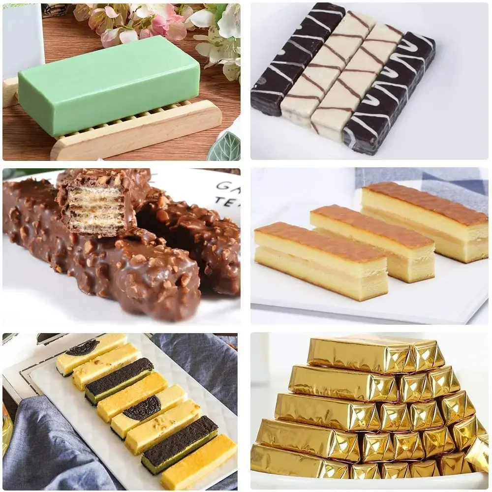 Rectangle Square Shape Square Pineapple Cake Mold Stainless Steel Pressing Stamp Mooncake Mould Fondant Cookie Biscuit Molds DIY