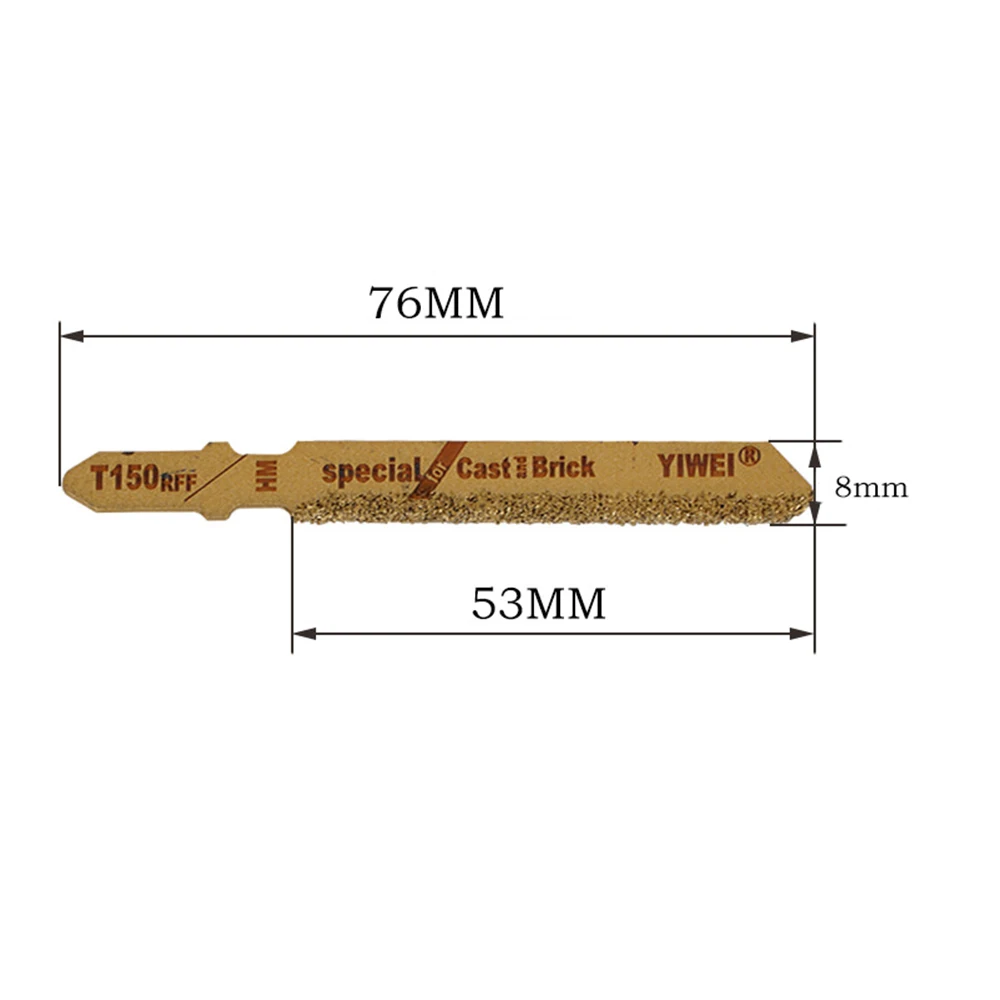 5PC Horseback Reciprocating Saw Blade T150RFF Hard Alloy Multifunctional Ceramic Marble Tile Cutting Curve Saw Blade