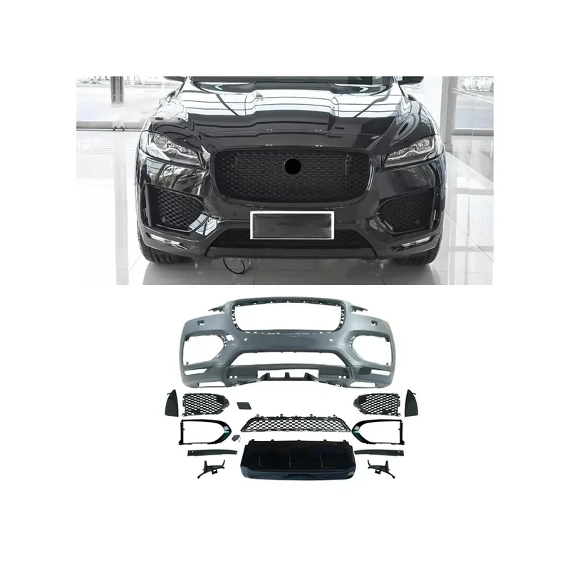 

CS Bodykit Conversion Kit Grille for jaguar f Pace R Sport Front Bumper 2017 2018 2022