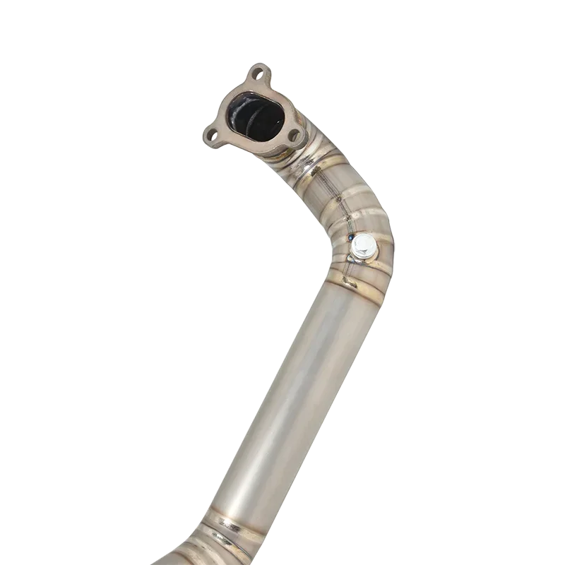 أنظمة سبائك التيتانيوم لعادم الدراجات النارية لـ 1290 Super Adventure R S 2021 - 2024 أنبوب الوصلة الأمامية توصيل كاتم الصوت الأصلي #5