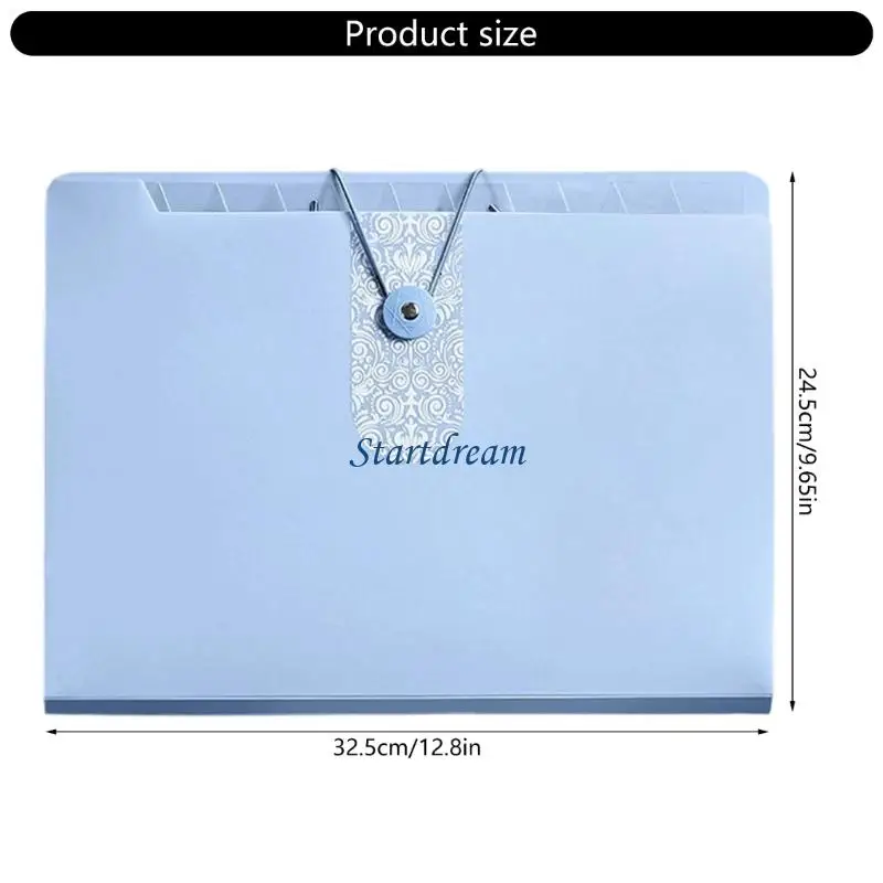 Ukuran Surat File Folder Penyortiran 12 Pocket Expanjiable File K92C