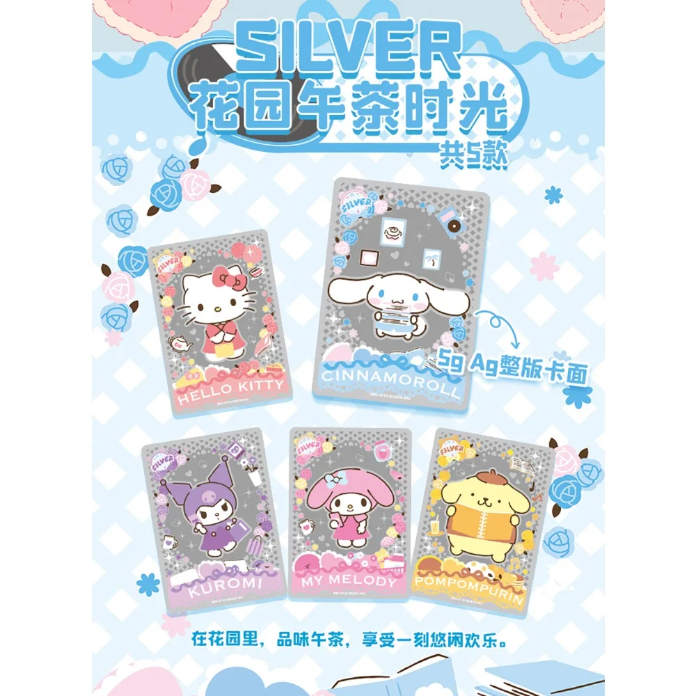 Originele Kabao Sanrio Collectie Kaarten Cartoon Leuke Cinnamoroll Hello Kitty Ontspannen Vrolijke Tijd Polaroid Kaarten Verrassingsgeschenken