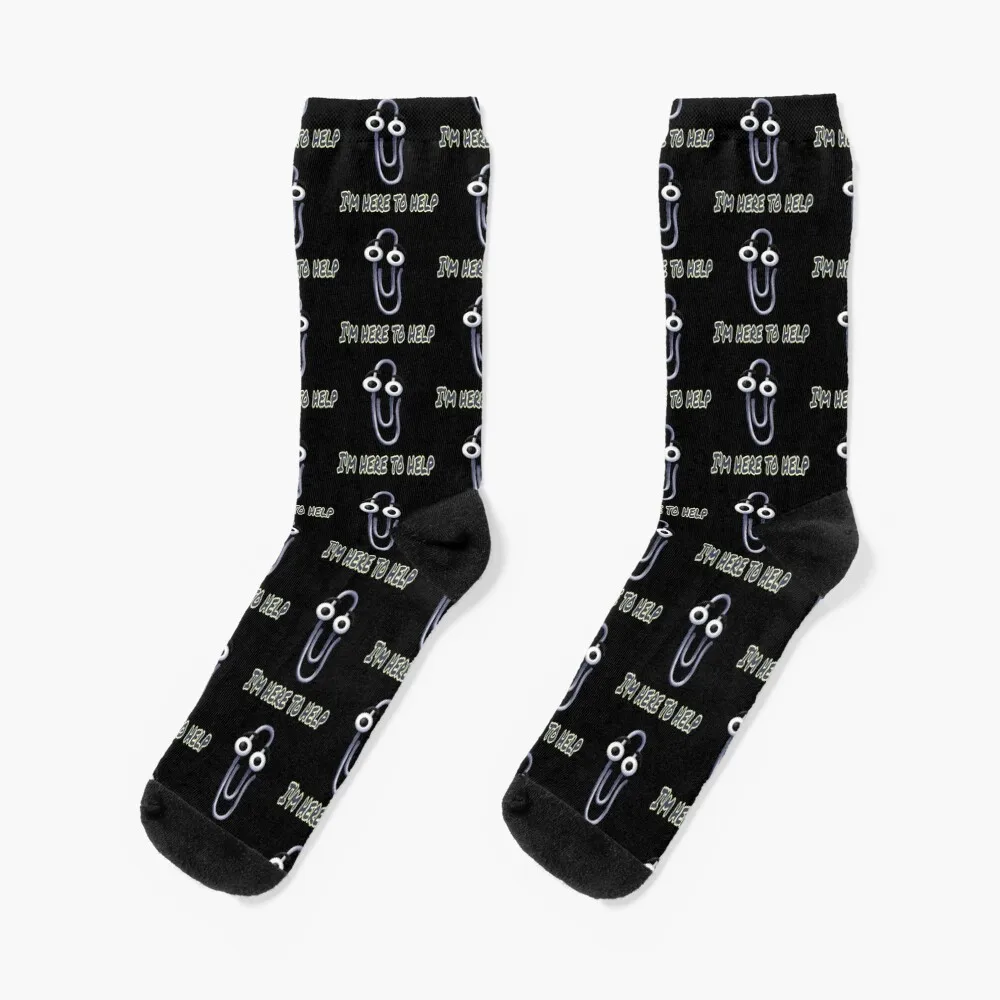 

Clippy... More than just an assistant Socks anime hiking Boy Child Socks Women's