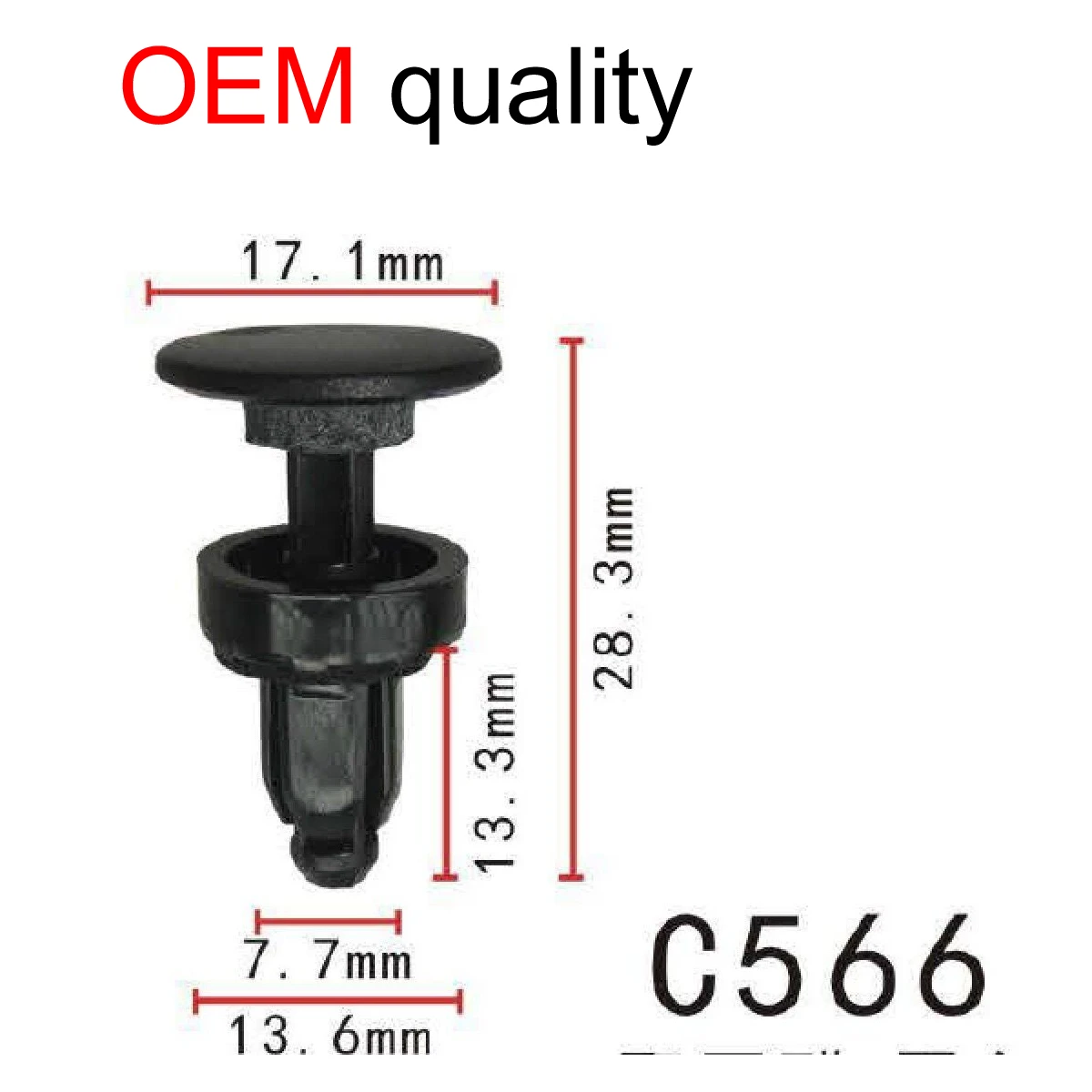 65487에 대한 자동차 부품 추천 및 평가: Honda 91508SM4003 91508-SM-003용 OEM 캐슬 패널 리테이너 패스너