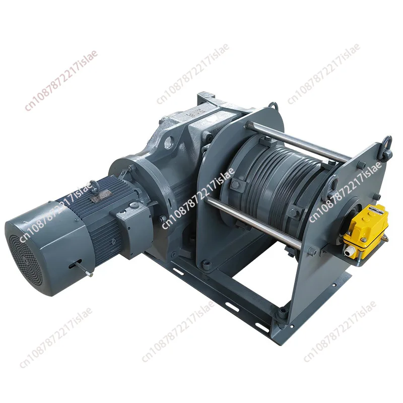 Double Rope Synchronous Hoist 3-ton Industrial Winch with Single Layer Rope Row with K Series Geared Motor