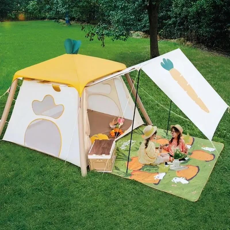 

Inflatable Tent Outdoor Camping Complete Picnic Tent Canopy 2-in-1