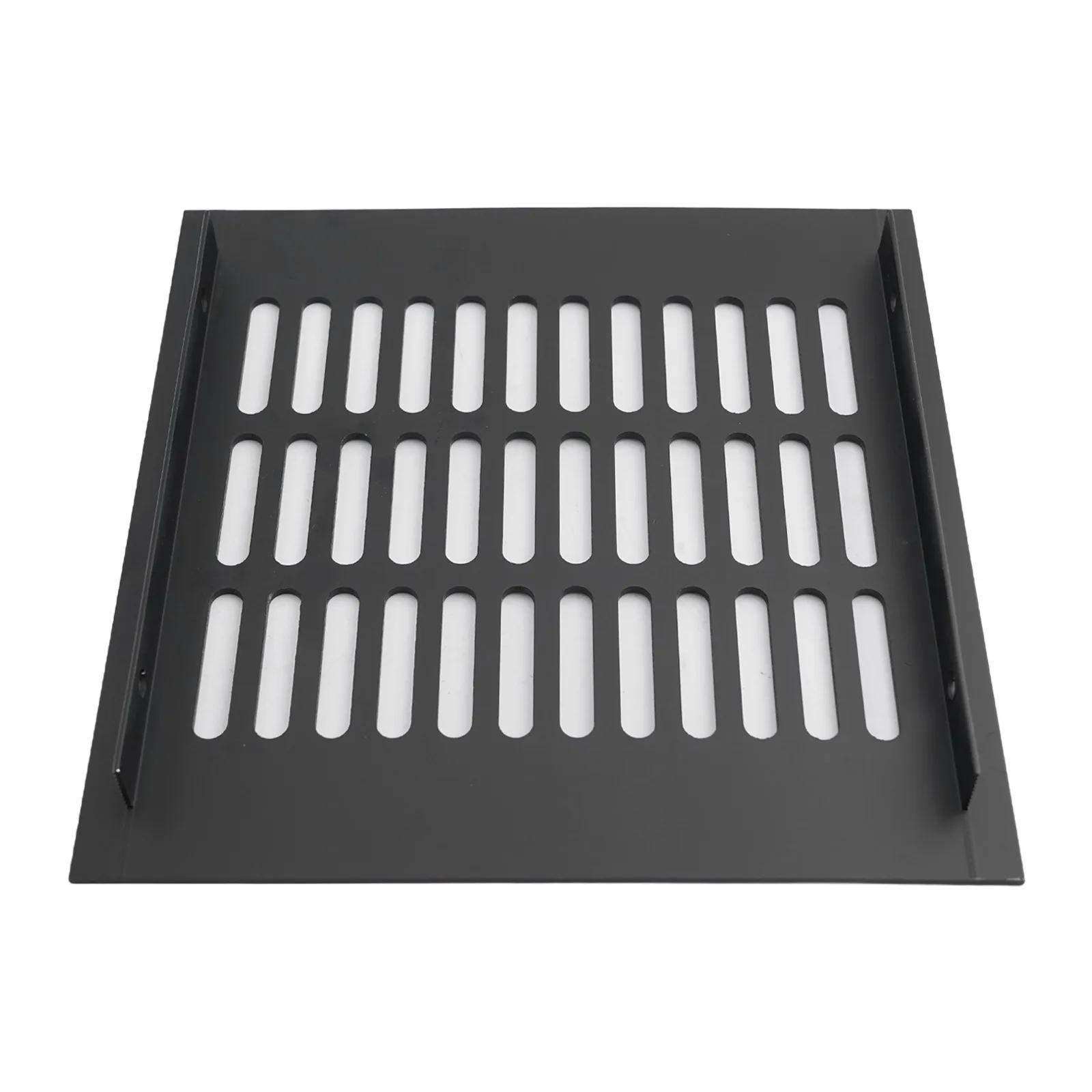 200mm Air Vent Cover Rectangular Ventilation Grille Wardrobe Shoe Cabinet Closet Breathable Mesh Aluminum Alloy Air Vent Grille