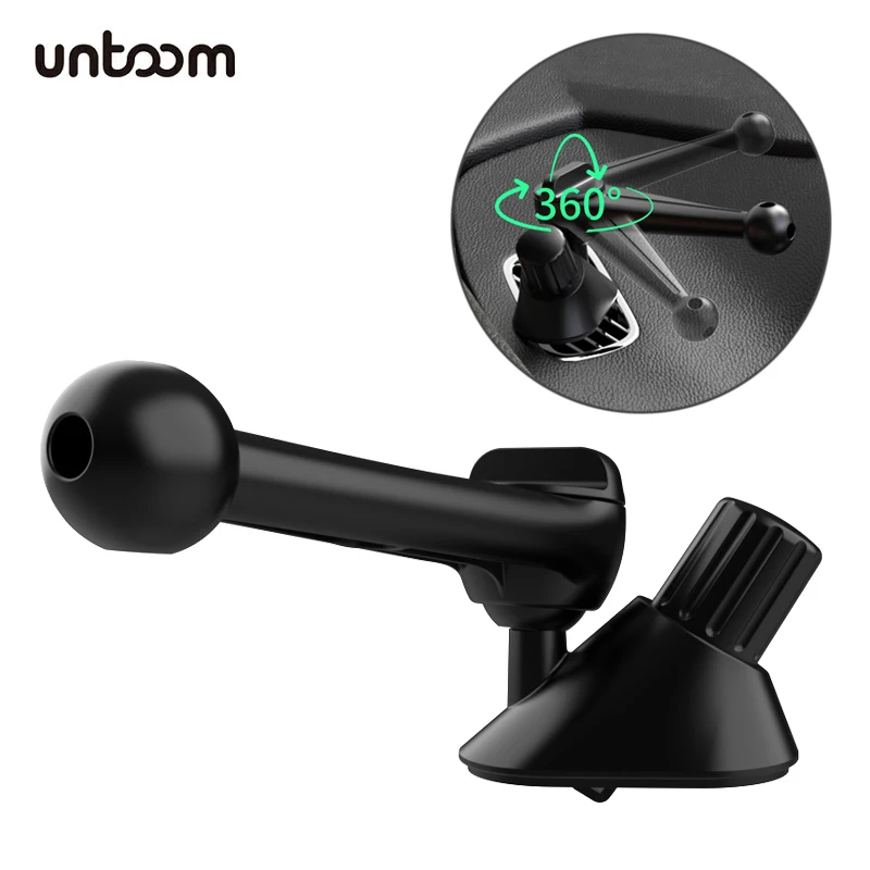 

Universal Car Air Vent Rotating Spiral Hook 17mm Ball Head Base Car Air Outlet Clips Mobile Phone Holder GPS Support Accessories
