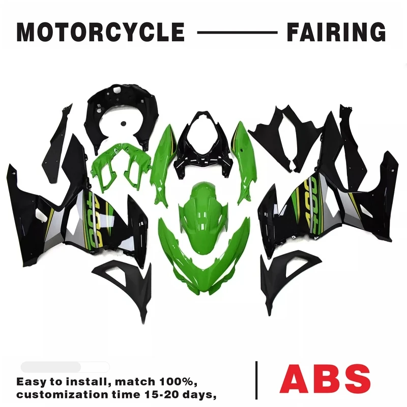 

Комплект обтекателя мотоцикла, подходящий для Kawasaki Ninja 400, 18, 19, 2020, 21, 22, 2023, Bodykit