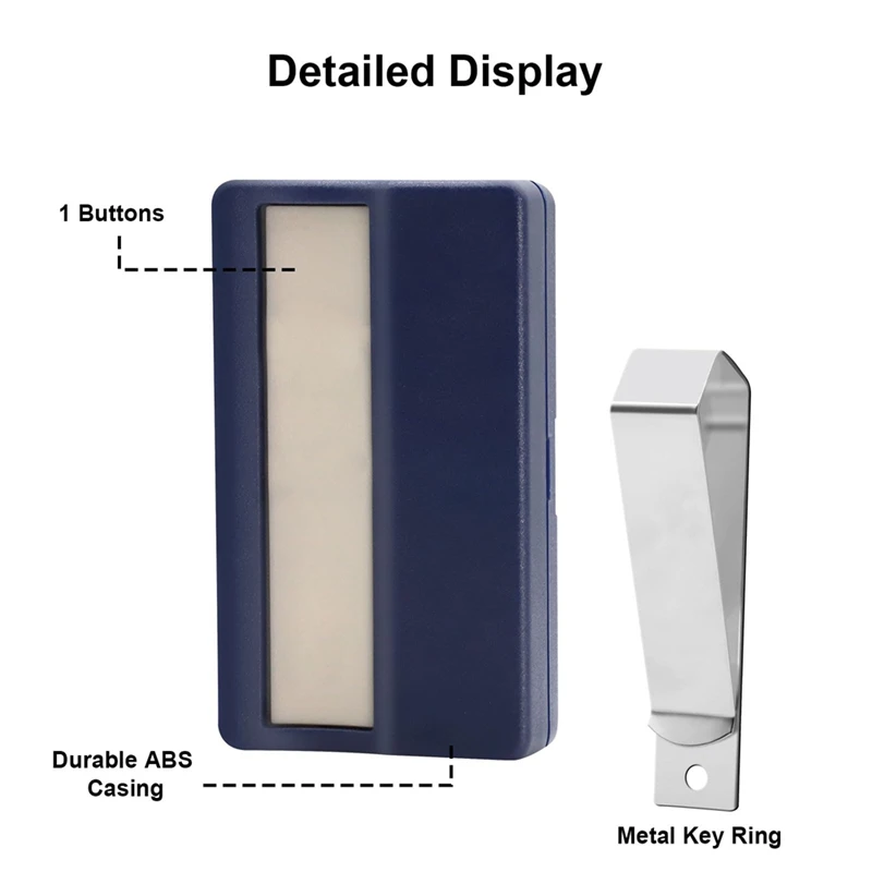 Top-Radio Remote Control For Garage Door Opener,Compatible For Chamberlain Liftmaster 4335E,433.92 Mhz,Telecommand Handheld