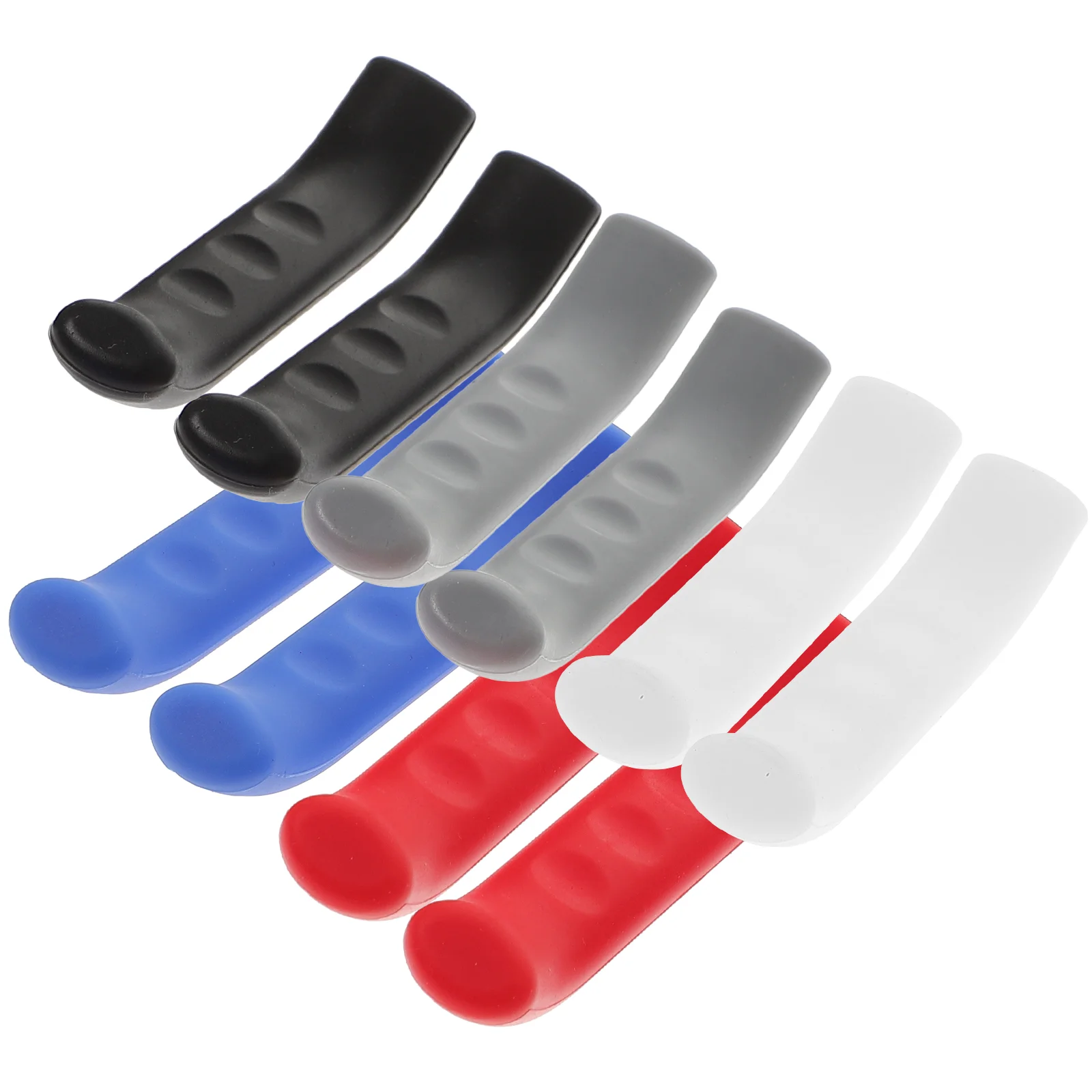 

5 Pairs Random Color Silicone Brake Lever Covers for Mountain Bike Shock Absorbing Anti Handlebar Grips Protector