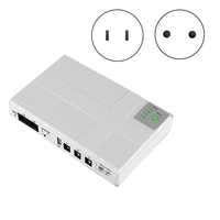 5V 9V 12V Uninterruptible Power Supply Mini UPS POE 10400Mah Battery Backup For Wifi Router CCTV