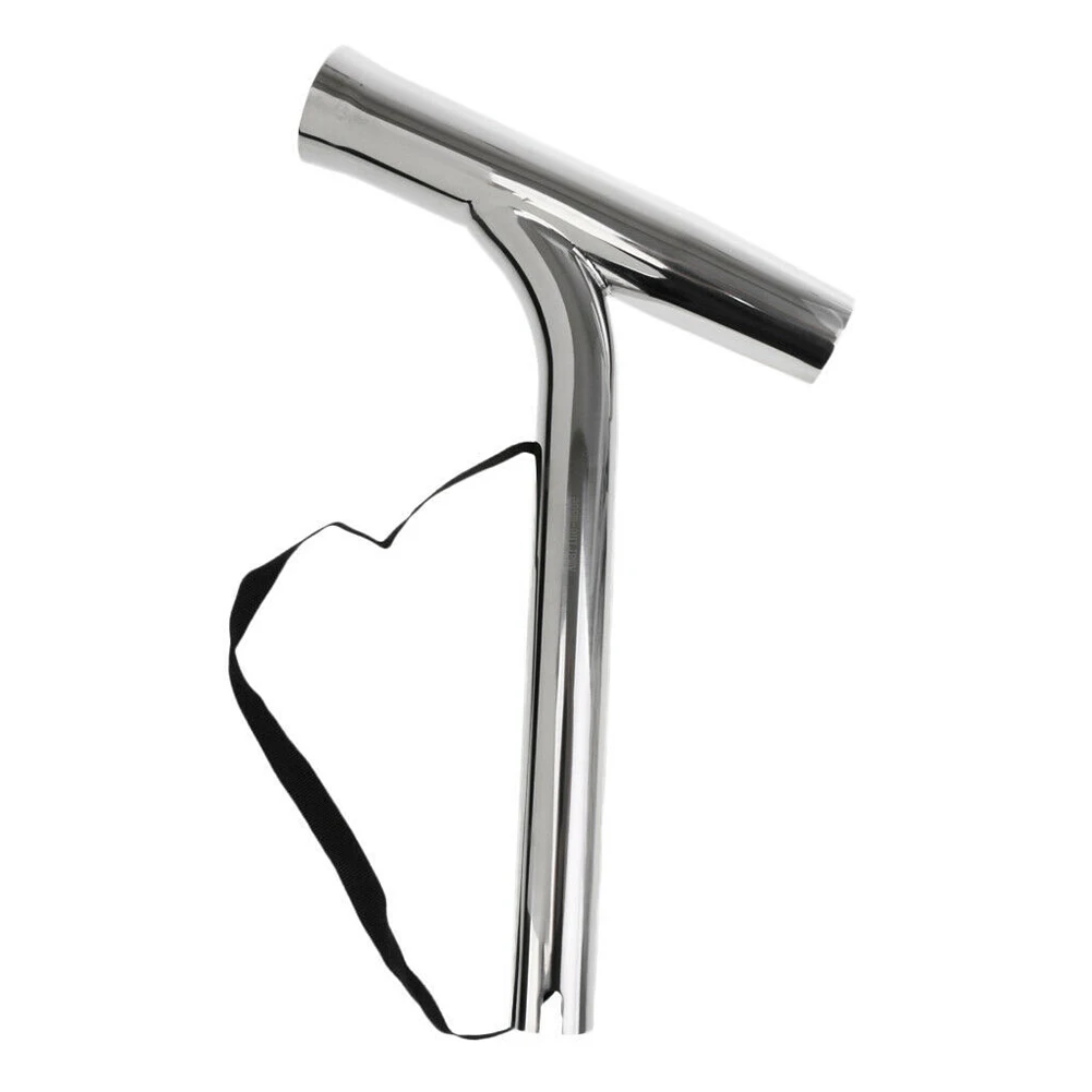 

Boat Fishing Rod Holder 316 Stainless Steel Inclined Legs Rod Rests With Quick Release Strap For Yacht Sea Fishing Accessories