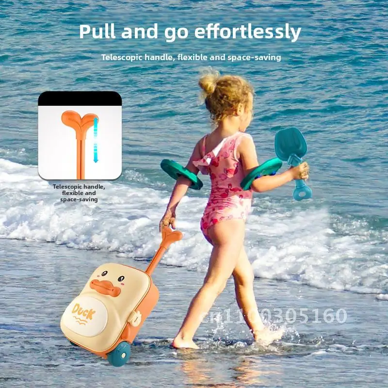 Brinquedos de praia para banho de bebê, conjunto completo de terno, balde de praia, carro, escavação de areia, ferramentas de areia