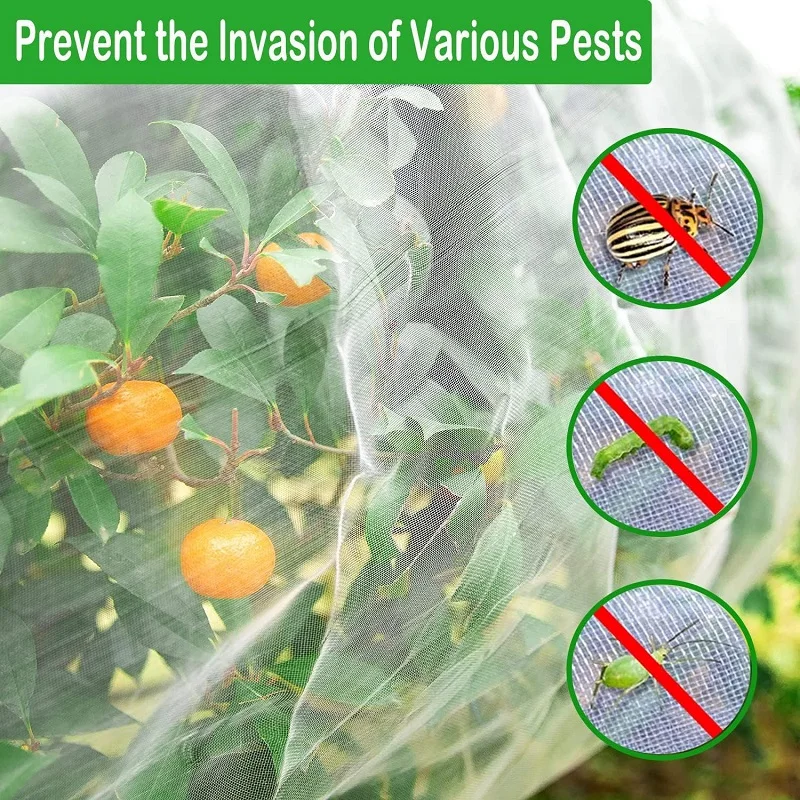 Garden Insect Protection Net Plant Vegetable Fruit Care Cover Network Greenhouse Protective Net Pest Control Anti-Bird Net