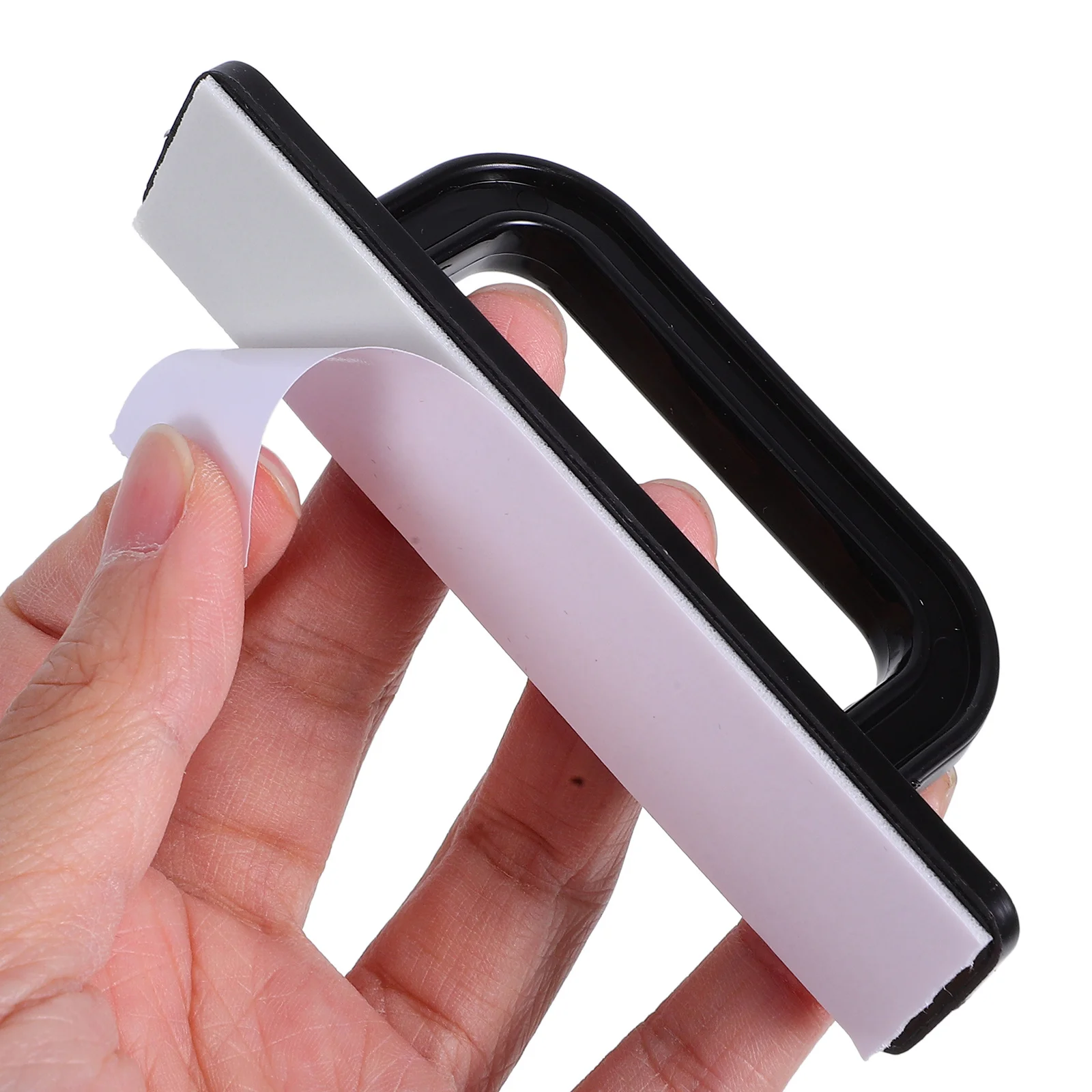 4 قطع من مقابض الخزانات ذاتية اللصق بدون حفر سهلة التركيب وقابلة للإزالة لخزانة الحمام والمطبخ #3