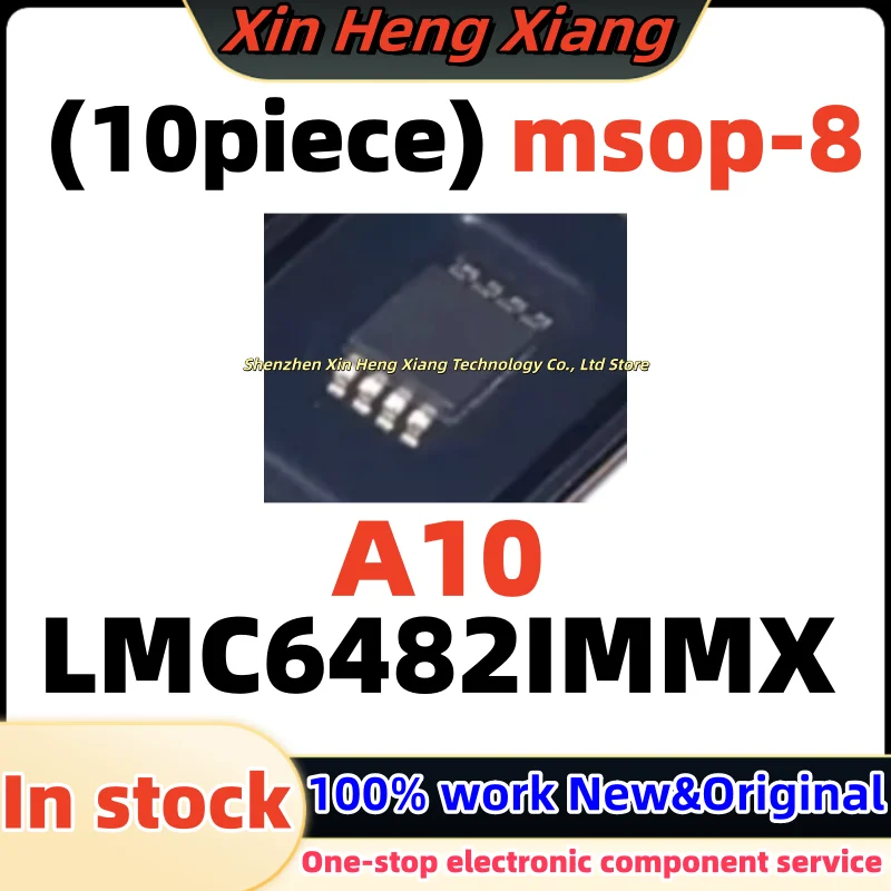 

(10pcs) A10 AI0LMC6482IMMX LMC6482IMM LMC6482I LMC6482 msop-8