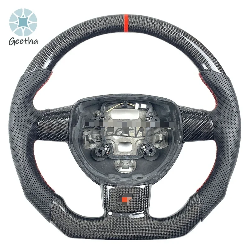 

For Ford Focus MK2 ST 2007 2008 2009 2010 2011 2012 Steering Wheel Carbon Fiber LED Display Customization