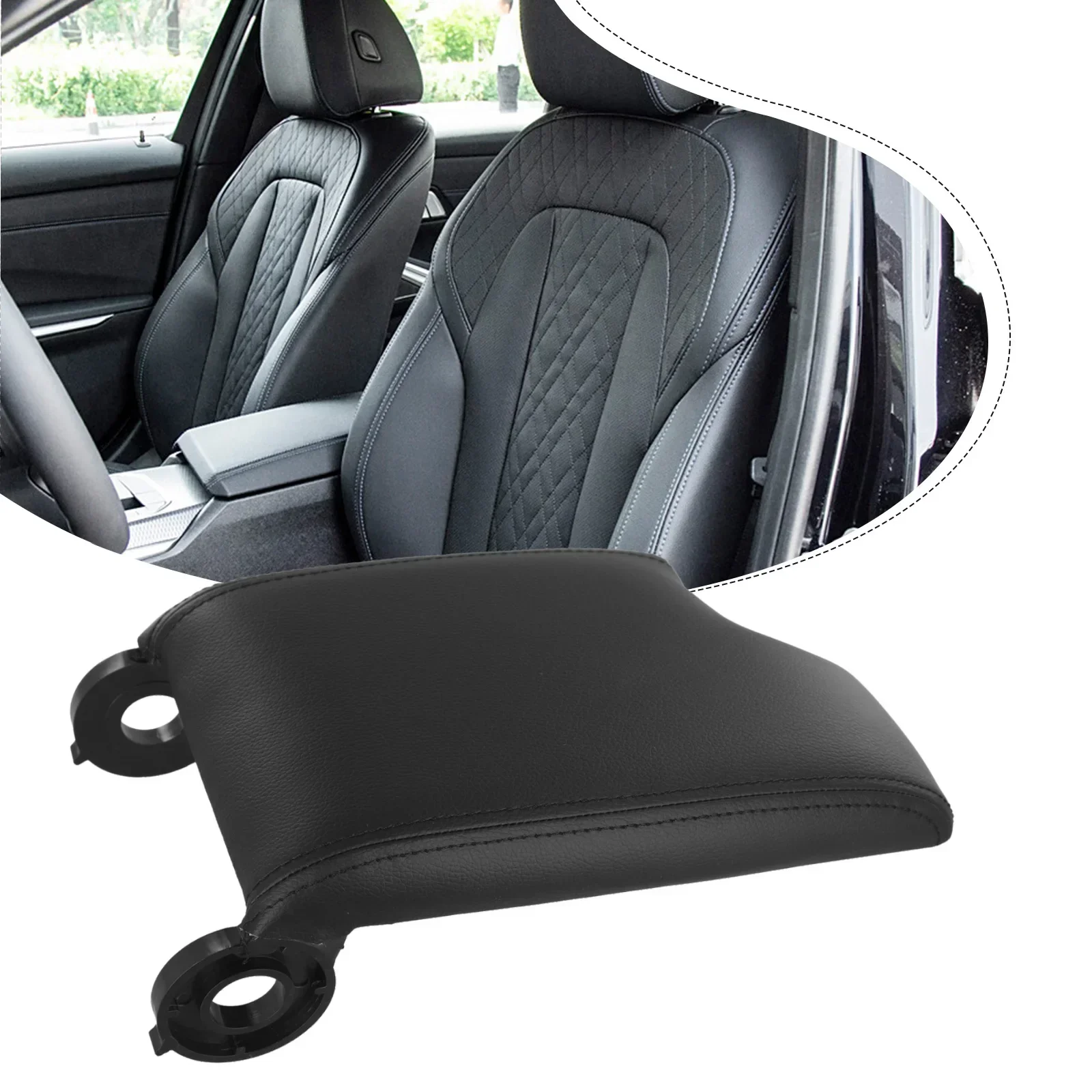 Center Console Lid Armrest Car For 3Series For BMW For E46 Glove Box Practical Replacement ABS Plastic Band New