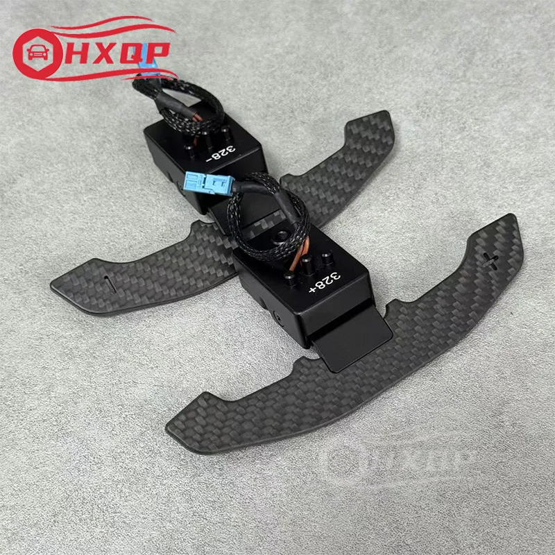 

Upgraded steering wheel shift paddles made of carbon fiber material suitable for BMW M3 M4 M5 3 series 5 series