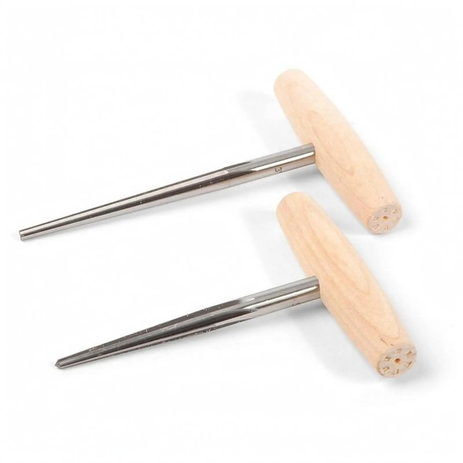 2 Pieces Guitar Bridge Pin Reaming Tool 5-Degree Taper BridgeHole Reaming Tool for Luthiers